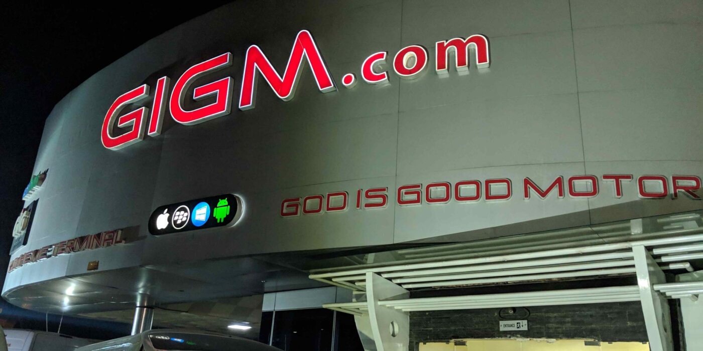 GIGM Online booking